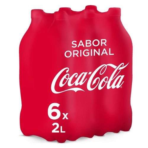Pack de 6 uds. Coca-Cola 2l