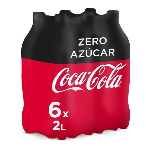 Pack 6 uds. Coca-Cola zero 2l