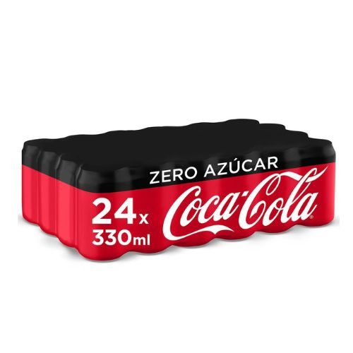 Coca-Cola Zero pack 24 latas de 33cl.