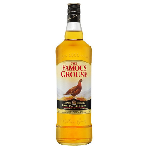 Botella de Whisky The Famous Grouse
