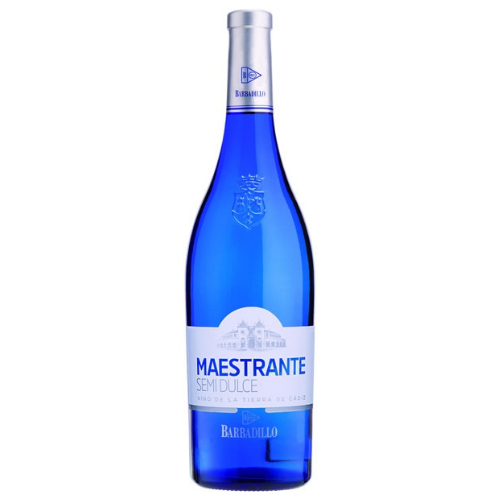 Botella de vino blanco Maestrante