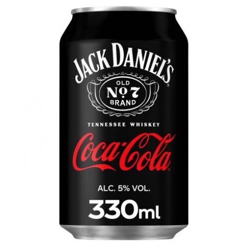 Jack Daniel's con Coca Cola lata 33cl